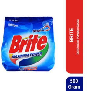 Brite Detergent Powder 500gm