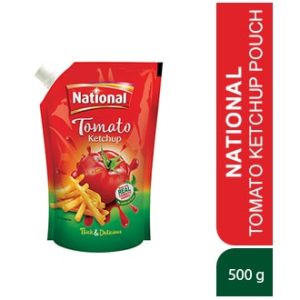 National Tomato Ketchup 500gm Pouch