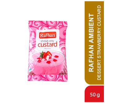 Rafhan Ambient Dessert Starwberry Custard 50gm