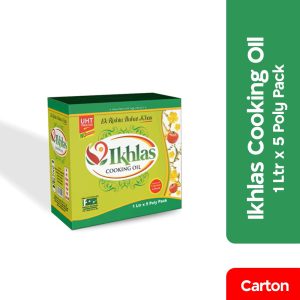 Ikhlas cooking Oil 1ltr pack x5