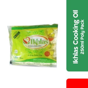 Ikhlas cooking Oil 250ml poly pack