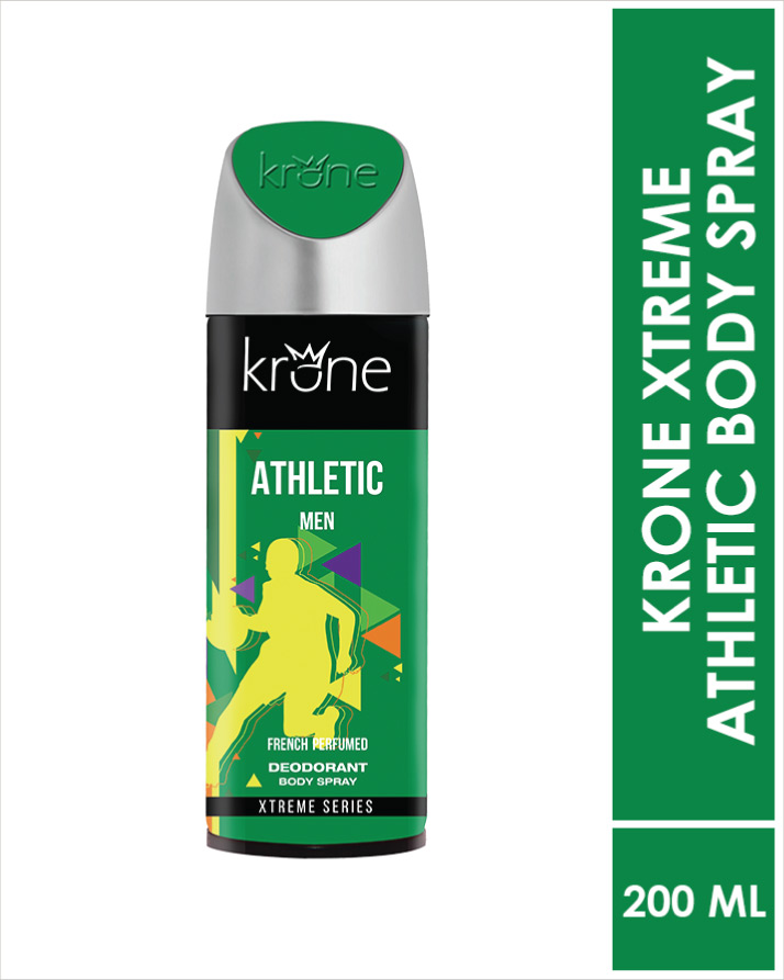 KRONE XTREME BODY SPRAY ATHELETE 200ML Asian Mart