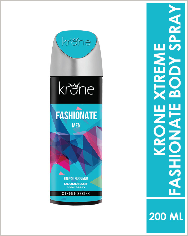 KRONE XTREME BODY SPRAY FASHIONATE 200ML Asian Mart